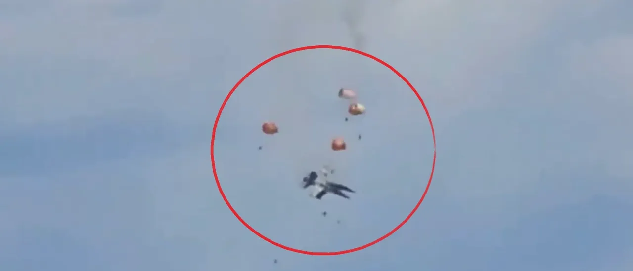 Two Fighter Jets Crash in the Sky, Leading to Service Members Ejecting and Air Force Base Closure