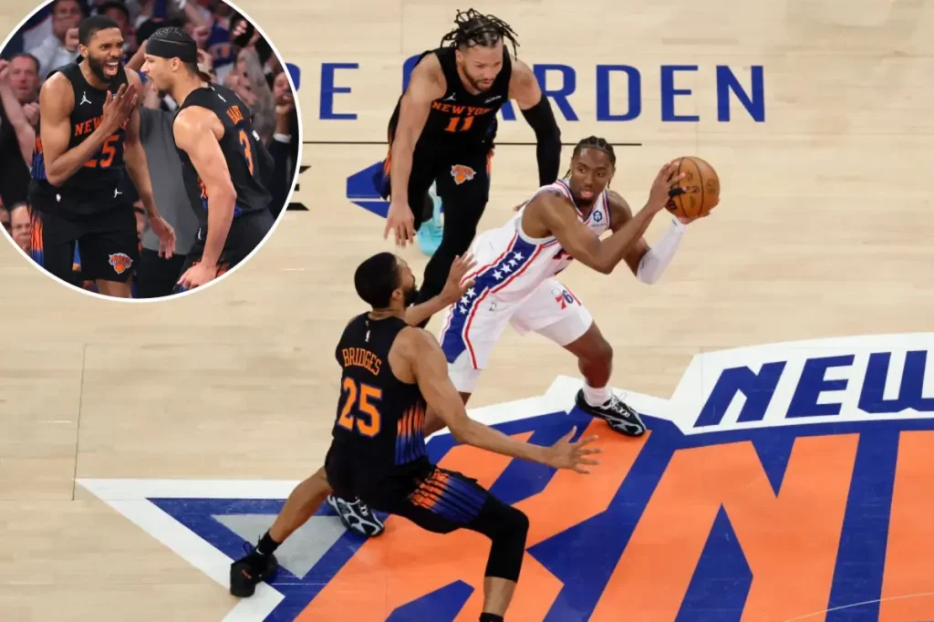 Tyrese Maxey is being overshadowed by Mikal Bridges' playoff comeback.