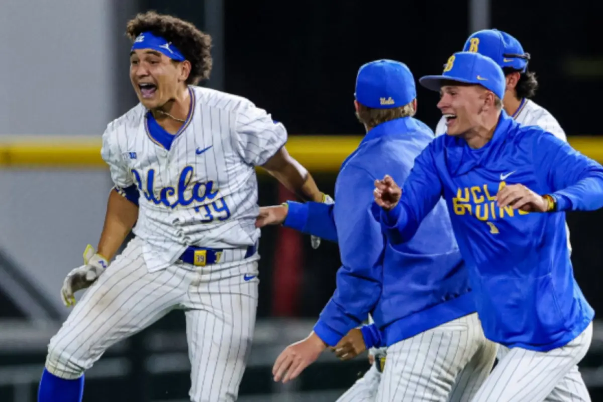 UCLA baseball comes back for a walk-off victory in the Big Ten Tournament
