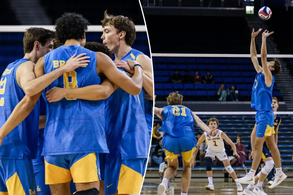 UCLA men's volleyball, the top seed, suffers a surprising loss to UC Irvine.
