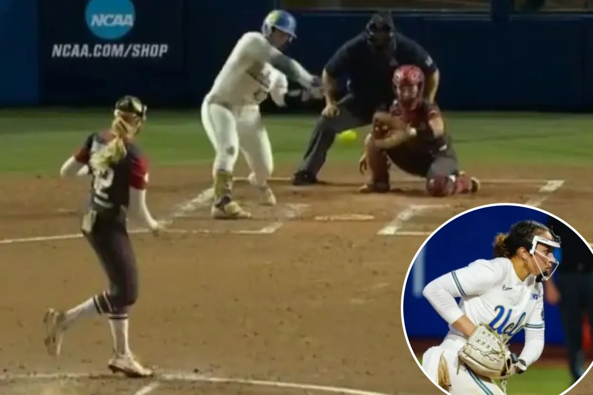 UCLA softball hits four home runs in victory at the Women's College World Series