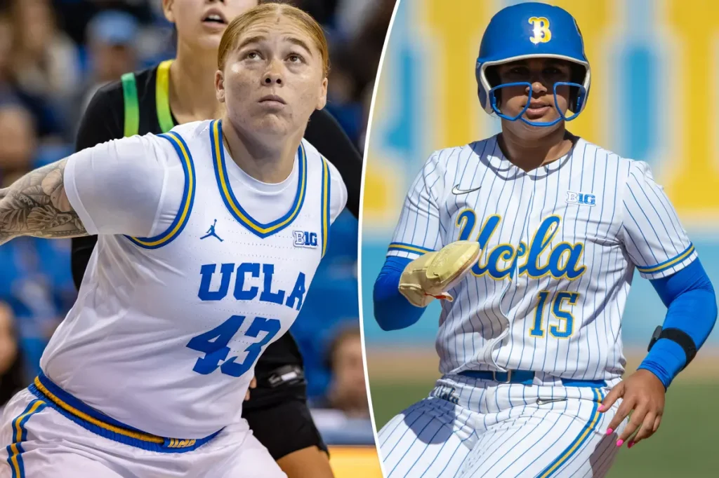 UCLA softball's Megan Grant and Jordan Woolery make a strong pair