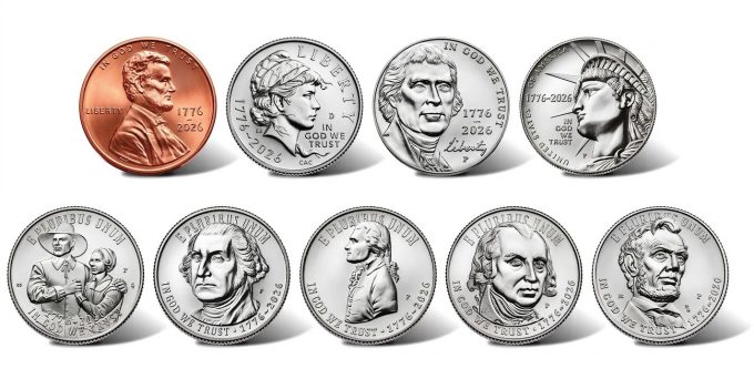 U.S. Mint Launches 2026 Semiquincentennial Coins into Space