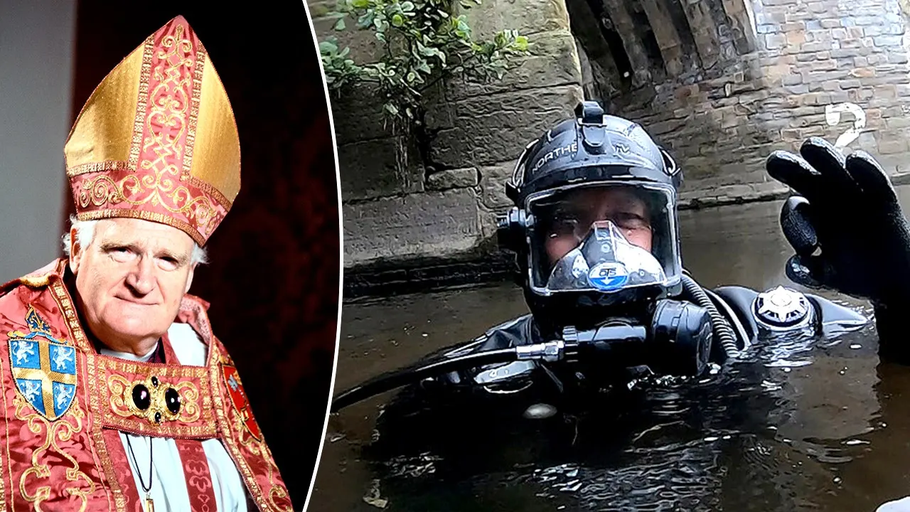 Uncommon religious items discovered in river associated with Archbishop of Canterbury