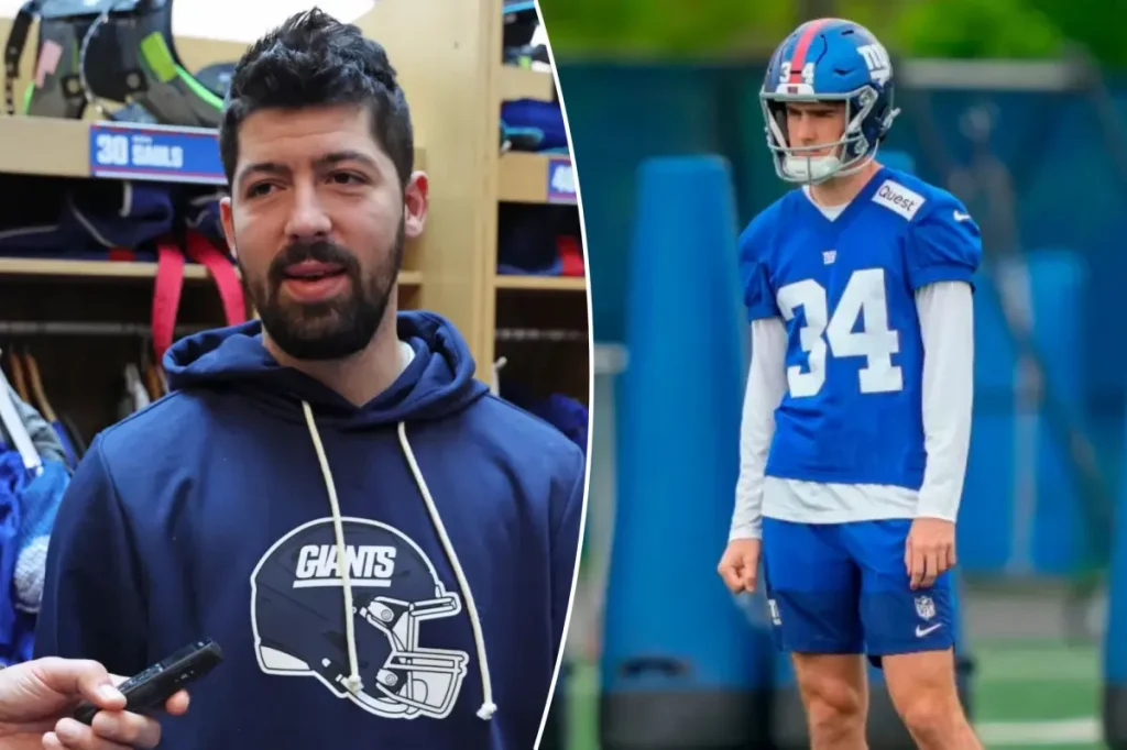 Undrafted newcomer Dominic Zvada starts kicking competition for the Giants