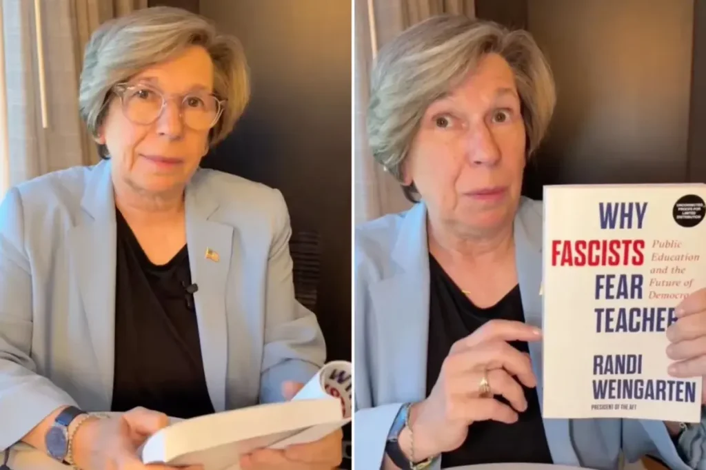 Union leader Randi Weingarten used over $1.4M in union funds to write a 'manifesto' book.