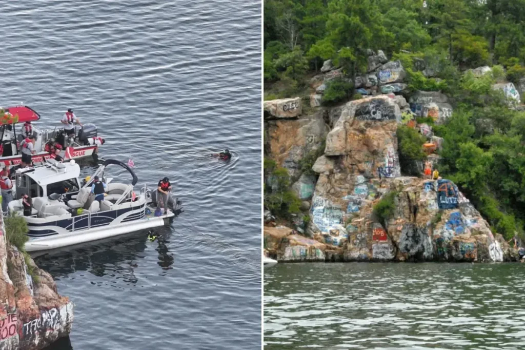 University of Georgia student Jayden Barreto dies after jumping off a cliff into an Alabama lake to celebrate graduation