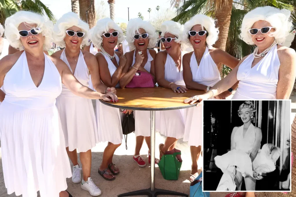 Unprecedented Marilyn Monroe lookalike competition in Palm Springs