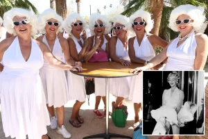Unprecedented Marilyn Monroe lookalike competition in Palm Springs