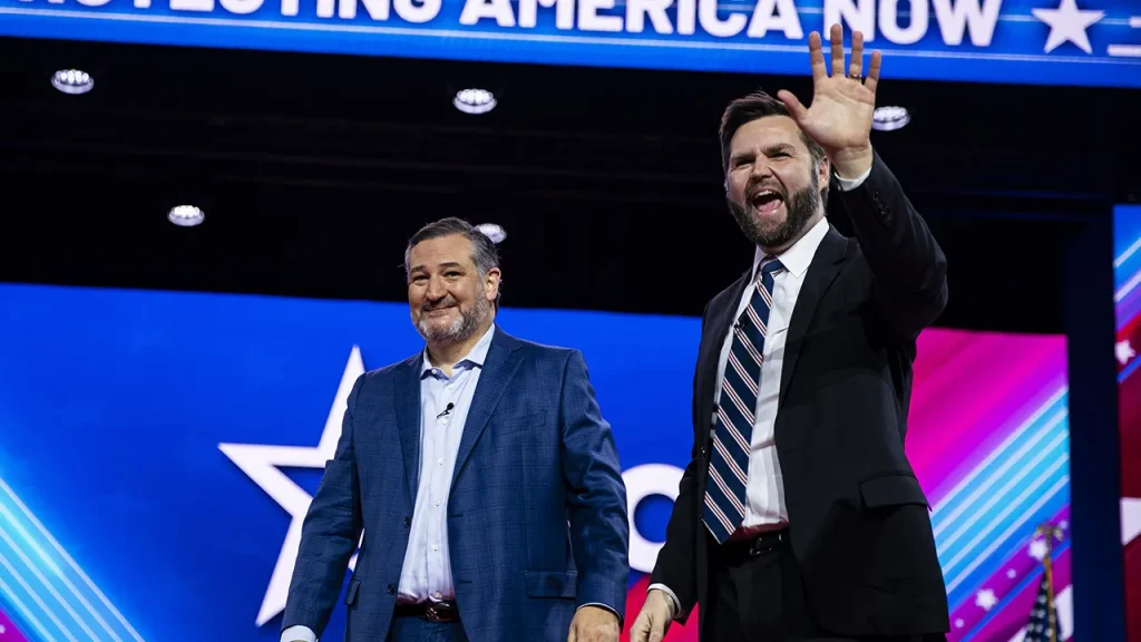 Vance and Ted Cruz travel to Iowa for the midterms and their plans for 2028