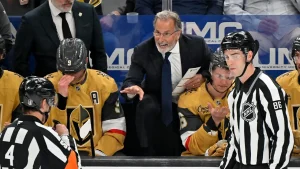 Vegas head coach John Tortorella stays tight-lipped about significant fine and loss of draft pick