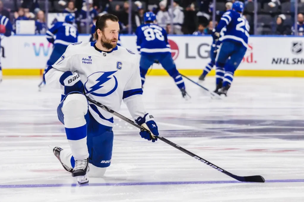 Victor Hedman, the captain of the Lightning, shares his struggle with mental health.