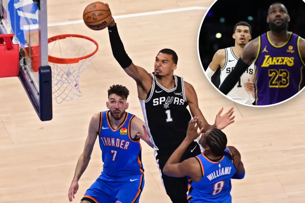 Victor Wembanyama surpasses LeBron James as the new face of the NBA