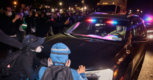Video: Chaos and Disorder Persist at Governor's 'Peaceful' Protest Area Near New Jersey ICE Facility