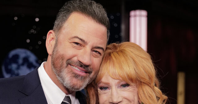 Video: Kathy Griffin Stands Up for Jimmy Kimmel After Trump Demands His Dismissal