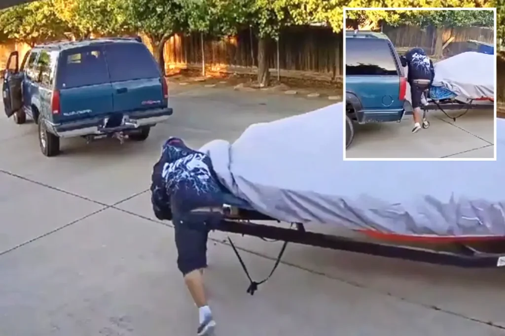Video: Thieves who took a Fresno man's boat faced quick consequences