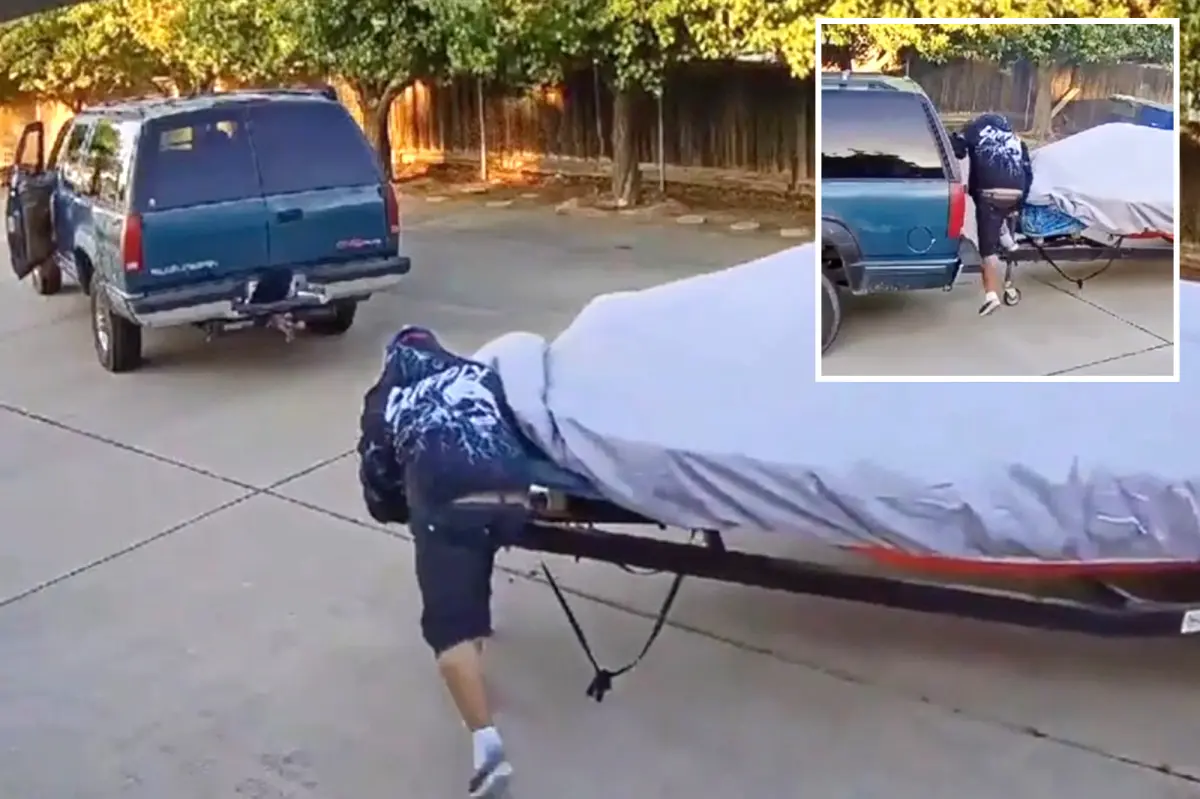 Video: Thieves who took a Fresno man's boat faced quick consequences