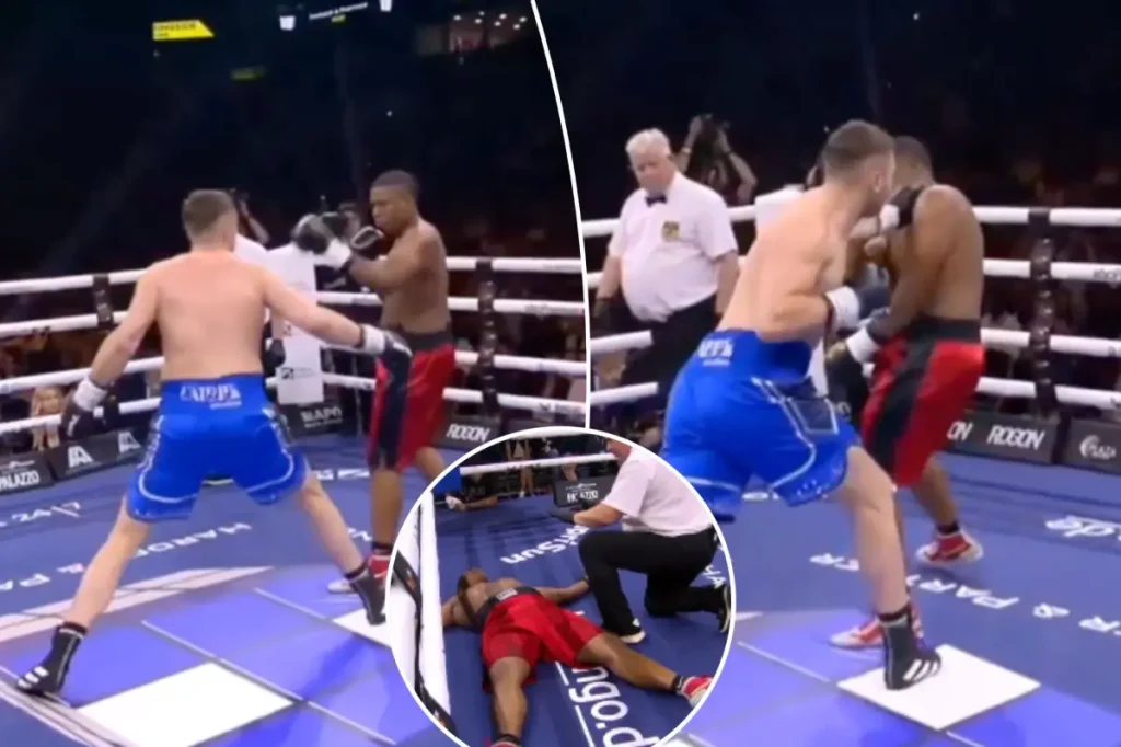 Viktor Jurk's harsh first-punch knockout brings controversy to boxing match: 'Extremely unfair'