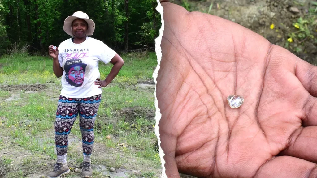Visitor at Crater of Diamonds discovers 3.09-carat gem shortly after experiencing loss.