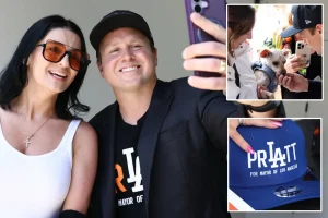 Voters express concerns about crime at a Spencer Pratt event in Nithya Raman's district during the Los Angeles mayoral race