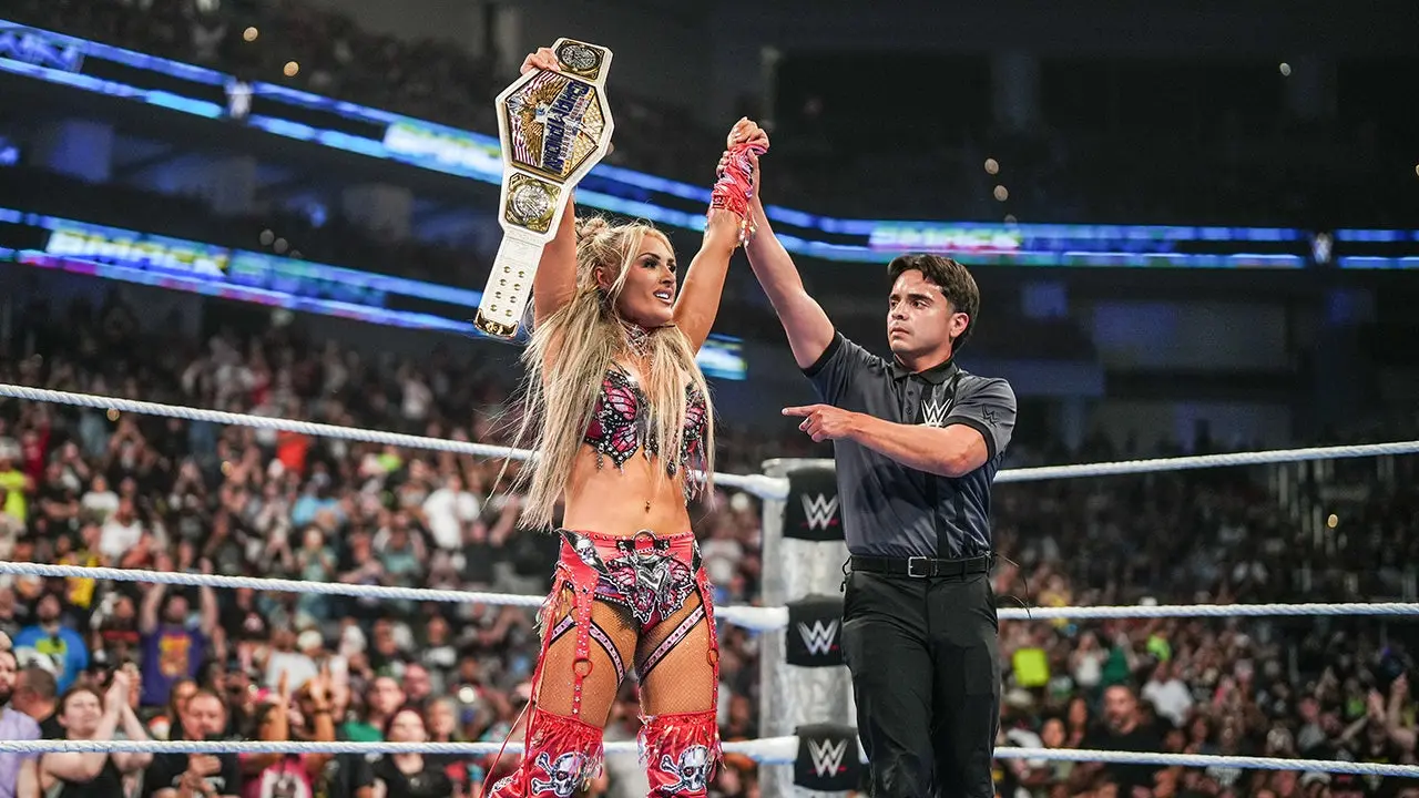 WWE US Champion Tiffany Stratton celebrates her new title with a jet ski ride, a moose delay, and food.