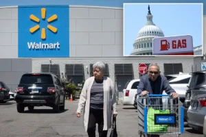 Walmart shares drop as rising gas prices impact earnings and strain shoppers' budgets