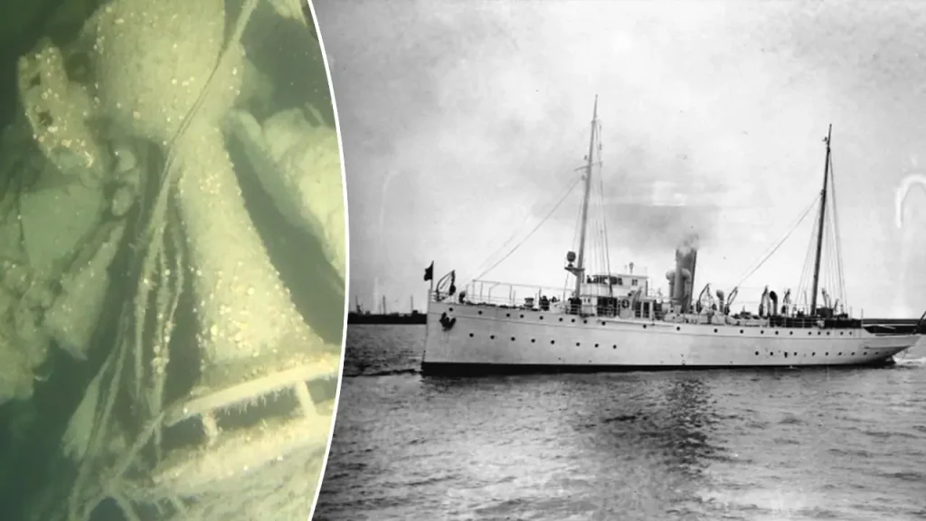 Wreck of Coast Guard cutter Tampa discovered near Cornwall after World War I sinking