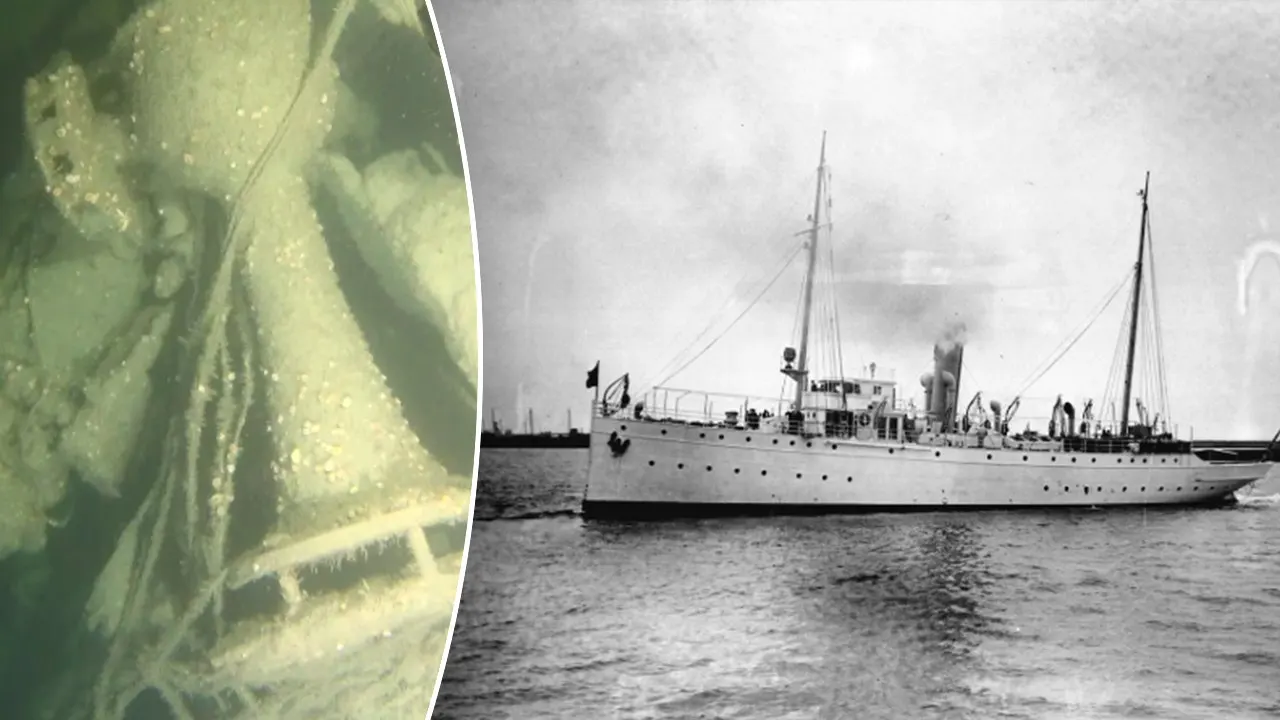Wreck of Coast Guard cutter Tampa discovered near Cornwall after World War I sinking