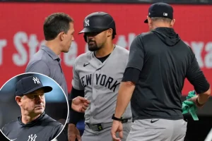 Yankees await details on Jasson Dominguez's injury