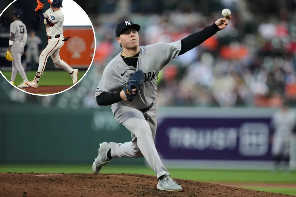 Yankees collapse after Ryan Weathers' no-hit attempt results in a disappointing defeat to the Orioles