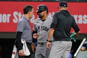 Yankees find comfort after Jasson Dominguez's close call