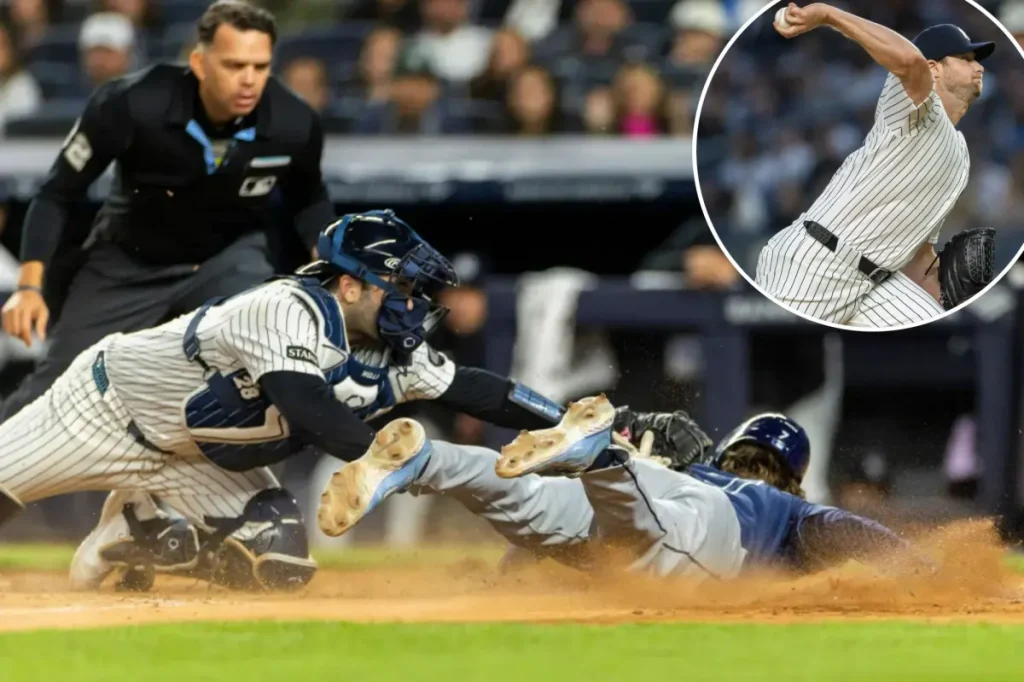Yankees squander Gerrit Cole's impressive comeback in defeat against Rays