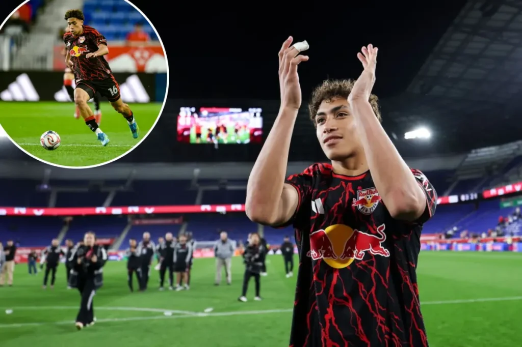 Young Red Bulls player Julian Hall sets MLS record with a hat trick