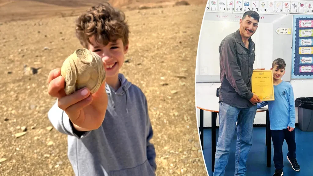 Young boy discovers 1,700-year-old Roman statue during show-and-tell search