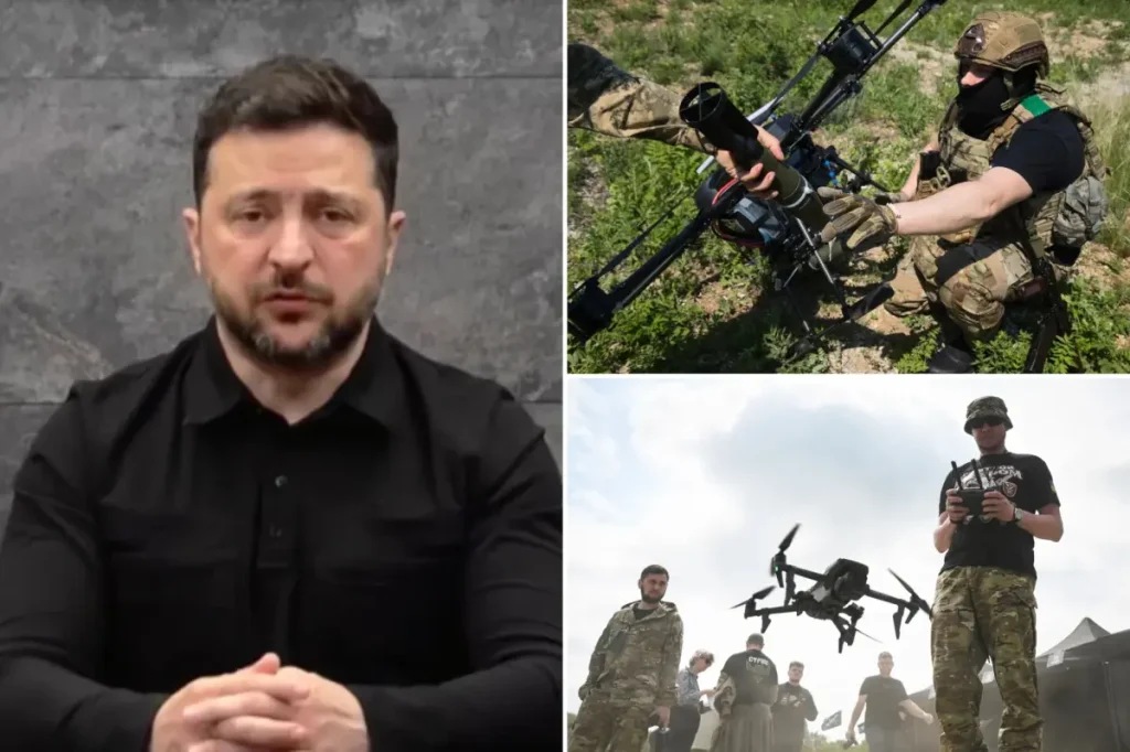 Zelensky advocates for a significant drone agreement with the US while cautioning about a large impending Russian assault.