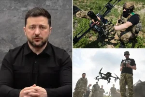Zelensky advocates for a significant drone agreement with the US while cautioning about a large impending Russian assault.