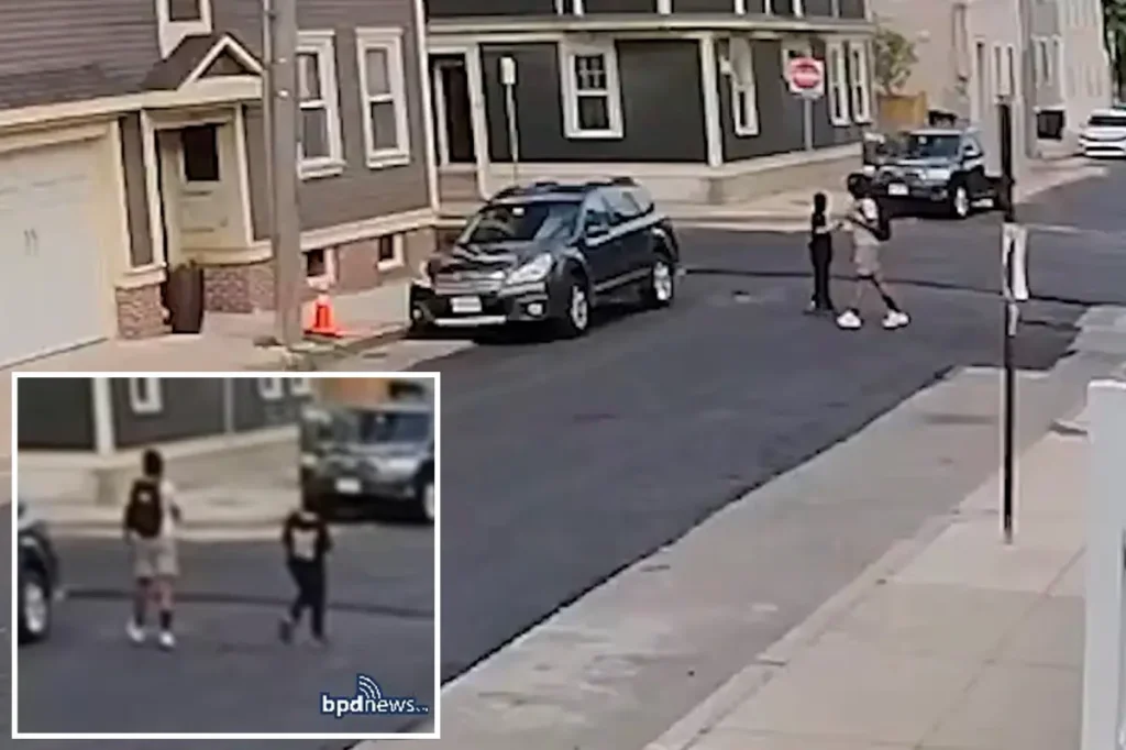 14-year-old boy taken into custody for holding up a children's lemonade stand with a firearm in Boston