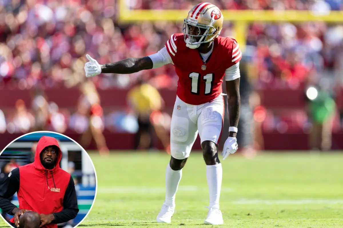 49ers receiver Brandon Aiyuk requires significant assistance