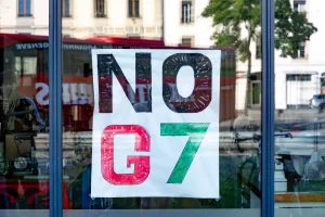 50,000 G7 demonstrators disrupt a major city before Trump’s trip to the French-Swiss border