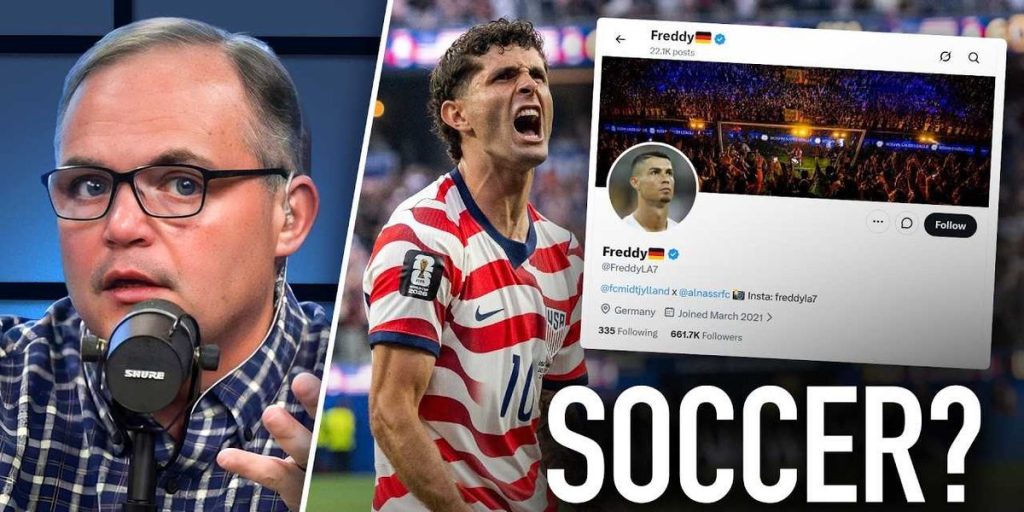 A German soccer fan unexpectedly becomes a hero in America simply because he appreciates the country.