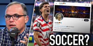 A German soccer fan unexpectedly becomes a hero in America simply because he appreciates the country.
