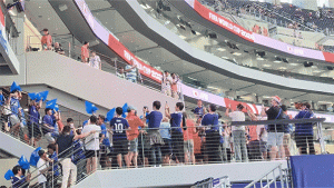 A Solo Star Samurai Blue: World Cup in Dallas