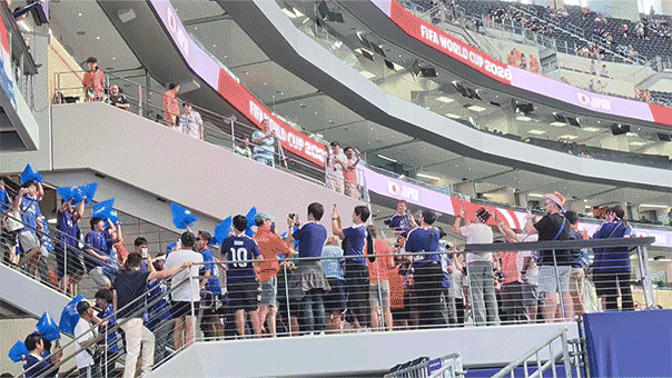 A Solo Star Samurai Blue: World Cup in Dallas