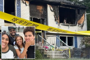 A corrections officer in New York was working when his teenage children lost their lives in a house fire.