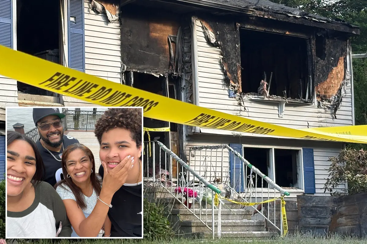A corrections officer in New York was working when his teenage children lost their lives in a house fire.