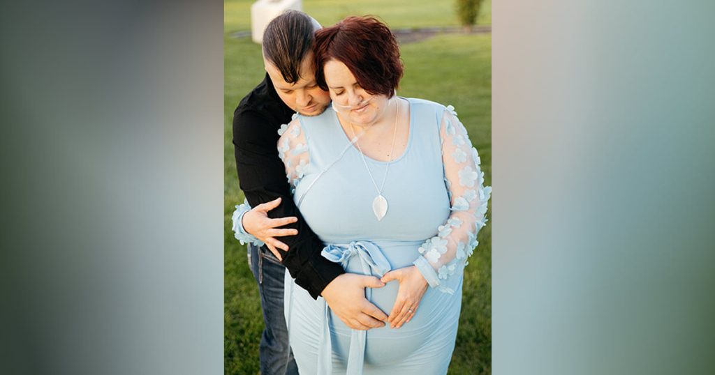 A mother is struggling to live for her unborn child.