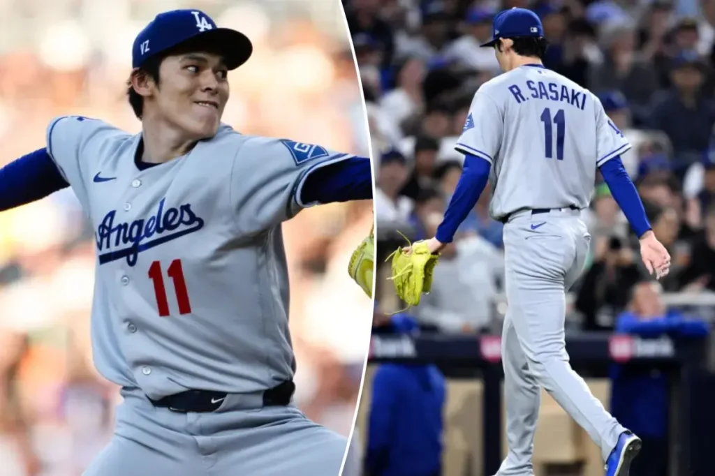 A single game mistake? Or has Roki Sasaki of the Dodgers lost his touch?