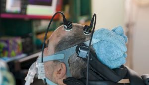AI and brain-computer interface enable a mute ALS patient to hold a full-time job