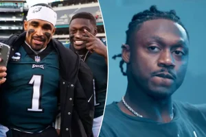 AJ Brown shares how his friendship with Jalen Hurts fell apart before the Patriots trade.