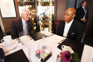 Adams shares advice on campaigning in NYC with GOP governor candidate Blakeman